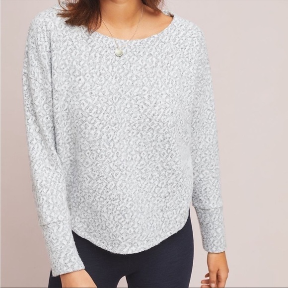 Anthropologie Saturday Sunday Andro Leopard Pullover, Size S - Picture 2 of 10